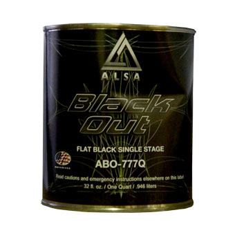 GPI BLACK OUT RESIN QUART - KCABO77Q 